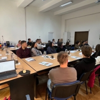 Day 1 at the University of Oradea and our brains are already in “grow mode” 🌱